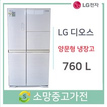 LG 디오스 양문형냉장고 760 리터, R-T769BHKWP