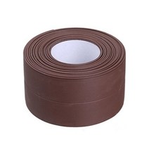 써모사이딩 거실아트월 템버보드 폼패널 주방 diy 자체 접착 벽지 테두리 테이프 방수, 3.2m x 3.8cm, 갈색