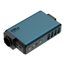 올인원파워뱅크 캠핑용 220v 차박 MEIYULIN 220V 휴대용 발전소 150W 비상 에너지 저장 사인파 지원 200W, 01 blue_04 UK