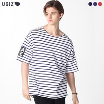 [유지아이지] [UGIZ] 어웨이큰 스트라이프 탑