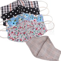 시원한 풍기인견 꽃 마스크 빨아쓰는 천마스크 매쉬 면마스크 여름, 썸머꽃