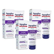 Aquaphor 아쿠아포 베이비 패스트 릴리프 디아퍼 래쉬 페이스트 3.5oz(99g) 3팩