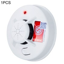 일산화탄소 감지기 경고 경보 테스터 홈 보안 무선 독 가스 센서 일산화탄소 감지기 연기, 1개