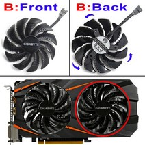 GeForce GTX 960 4GD P106100 6G RADEON RX580 570 RX470 480 게임쿨러 팬, CHINA_PLD09210S12HH-B, 02 PLD09210S12HH-B