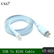 Pl2303ra USB Rs232 to RJ45 콘솔 케이블 Cisco H3C HP Arba Huawei Fortinet 라우터 Ftdi 연장선 1.5M, 01 1.5M