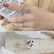 엔젤 하트 엔틱 실버925 은반지 여자 여성 명품 순은 빈티지 심플 데일리 예쁜 링 반지