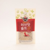 프리미엄 백설 허브맛솔트 매운맛 100g, 상세페이지 참조