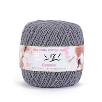 [니트박스 뜨개실] 코스모스 면실, 1820.그레이