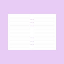 와우샵 DIY 홀로그램 다이어리 커버 만년다이어리, 줄눈 노트[45장]