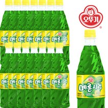 오뚜기 메론 슬러시시럽 1kg 15개 슬러쉬 원액 음료, 오뚜기 메론 슬러시시럽 1kg 15