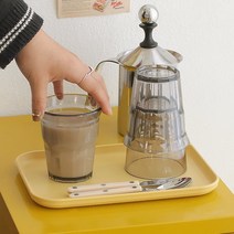 안깨지는 카페 물컵 플라스틱컵 PC컵, 웨이브형, 10P 세트