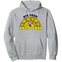 산리오 후드티 Aggretsuko Bye 2020 Hello 2021 새해 풀오버 후디 130608