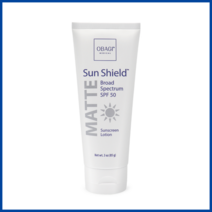 선크림 오바기 메디컬 선 쉴드 매트 브로드 스펙트럼 SPF 50 선크림 3온즈 - 1팩