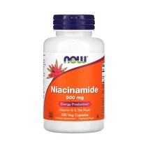 나우푸드 나이아신아마이드 니아신 500mg 베지 캡슐 100정 비타민B3, 1개