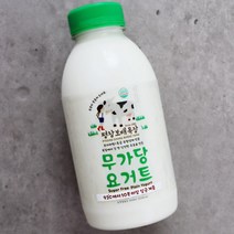 평창보배목장 무가당 요거트 500ml, 단품