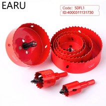 마그네틱드릴 마그드릴 목공용 바이메탈 나무 구멍 톱 비트 16-200mm DIY 목재 커터 드릴 도구, 01 16mm