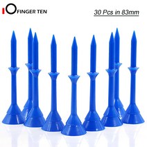 가정용골프연습장 실내골프연습기 골프그물망 30 팩 업 그레 이드 빅 컵 플라스틱 골프 티 83mm 재활용 사, 02 Blue