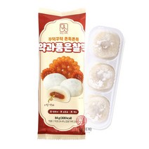 약과품은찰떡 찹쌀떡 속에 약과 쫀득쫀득 기분전환 편의점 간식 84g 1봉(3개입)