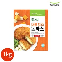 풀무원 풀스키친 더블치즈 돈까스 1kg x 1봉, 단품