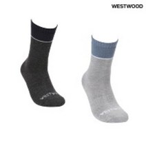 웨스트우드 [웨스트우드]아웃도어 공용 울파일 양말 WL3MTAO605, M, 차콜/M(미디움)