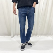 도크네 남자 청바지 레귤러핏 스판 9부 데님바지