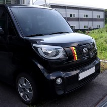 가오 더뉴 레이 라디에이터 그릴 커버 데칼 퍼포먼스 스티커 액세서리 래핑 필름 용품, E.이탈리아(조수석)