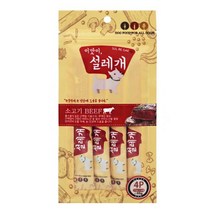 고양이 영양간식 강아지츄르 소고기(15gx4p) 노견사료