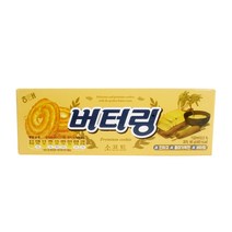 출출할때 해태 버터링86g 사무실 유치원 회사 간식 쿠키 과자 학원 어린이집 공부방, 단품, 단품