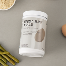 병아리콩 검정콩 약콩 등 7가지 콩 함유 식물성 단백질 프로틴 선식 미숫가루 420g