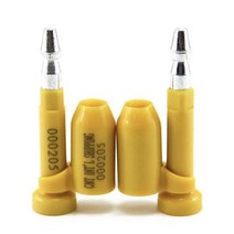 트럭 트레일러용 고보안 볼트 씰 스틸 컨테이너 잠금 조작 방지 번호 10 개, [04] YELLOW