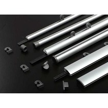 전시회족자봉 박람회 고리 배너봉 매장 홍보 족자, 40cm/쌍(샤프트2개후크2개캡4개)