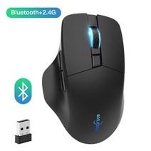 멀티페어링 블루투스 5.0 무선마우스, 블랙입니다.