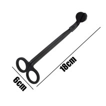 초보자재봉틀 200pcs 캔들 위크 스티커 내열성 양면 DIY 만들기 왁스 고정베이스 홀더 스탠드 접착 도구, 19 Trimmer Black
