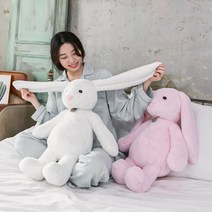 노블레빗 토끼 대형 80cm 100cm 애착 인형, 노블래빗 아이보리색