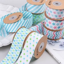 에일린리본 엘로이 원단리본 리본공예diy 포장리본 꽃집리본 포장끈, 3.8cm, 1마 90cm, 05곡석물결