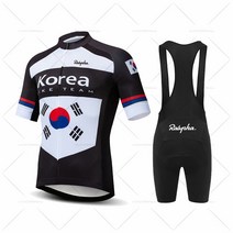 싸이클복 자전거 유니폼 기모싸이클복2022 Raphaful Korea Team 뉴 사이클링 저지 세트 여름 야외 스포츠