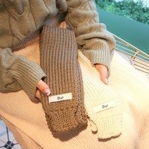 쁘띠 미니 니트 목도리 8color 짧은 숏 뜨개 머플러