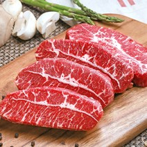 미국산 부채살 스테이크 1kg 2kg 소포장 부터 냉동 소고기 미니 스테이크 쇠고기 구이용 수입산, 2kg(포장단위 500g), 1개