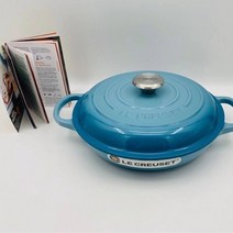 르쿠르제전골냄비 [정품] 26.5cm 높이5cm 5colors 르쿠르제냄비 르쿠르제무쇠냄비, 3)레드, 26.5 x 5