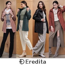 [Eredita]22 FW 에레디타 리얼 양가죽 콤비 롱 재킷 1종