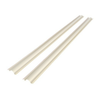 아이손 문틈 손끼임방지 비주름형 후면보호대 1100mm, 아이보리 색상, 6개