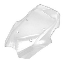 오토바이윈실드 윈드가드 윈드 디플렉터 용 새로운 오토바이 앞 유리 편향, White