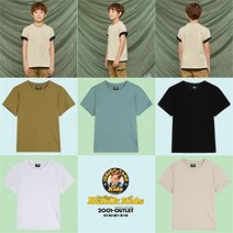 인디고키즈 NC10 무지 반팔 티셔츠 (5Color) IKRW224G1