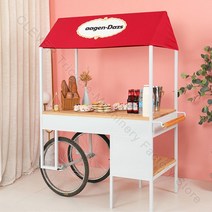 플리마켓 행사 이동식 접이식 판매 진열대 야외 야간 시장 플로트 스톨 디스플레이 카트 슈퍼마켓 부스 프, 한개옵션1, 한개옵션0