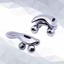 [쓰리몰] 1+1 4D 마사지기 페이스롤러 바디 마사지 얼굴 마사지기 나 혼자 산다 샤이니 키, 핸디형+마우스형