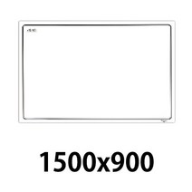 MDG6079 마그피아 고무 자석 화이트보드 1500X900mm (인테리어스티커/그래픽스티커/레터링스티커/포인트스티커)