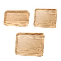 바보사랑 국산 식당 업소용 사각 멜라민 쟁반 카페 트레이.트윈스파파, M(36x28cm)