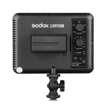 Godox LED P120C 카메라 필 라이트 휴대 촬영 조명, 4400mAh 배터리 세트