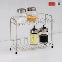다다리빙 테이블선반 2단 (소), 단품