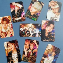 7 개/대 Kpop STRAY KIDS Photocard 새로운 앨범 Scars 사진 카드 팬 컬렉션을위한 두꺼운 엽서 작은 LOMO 선물, 9PCS